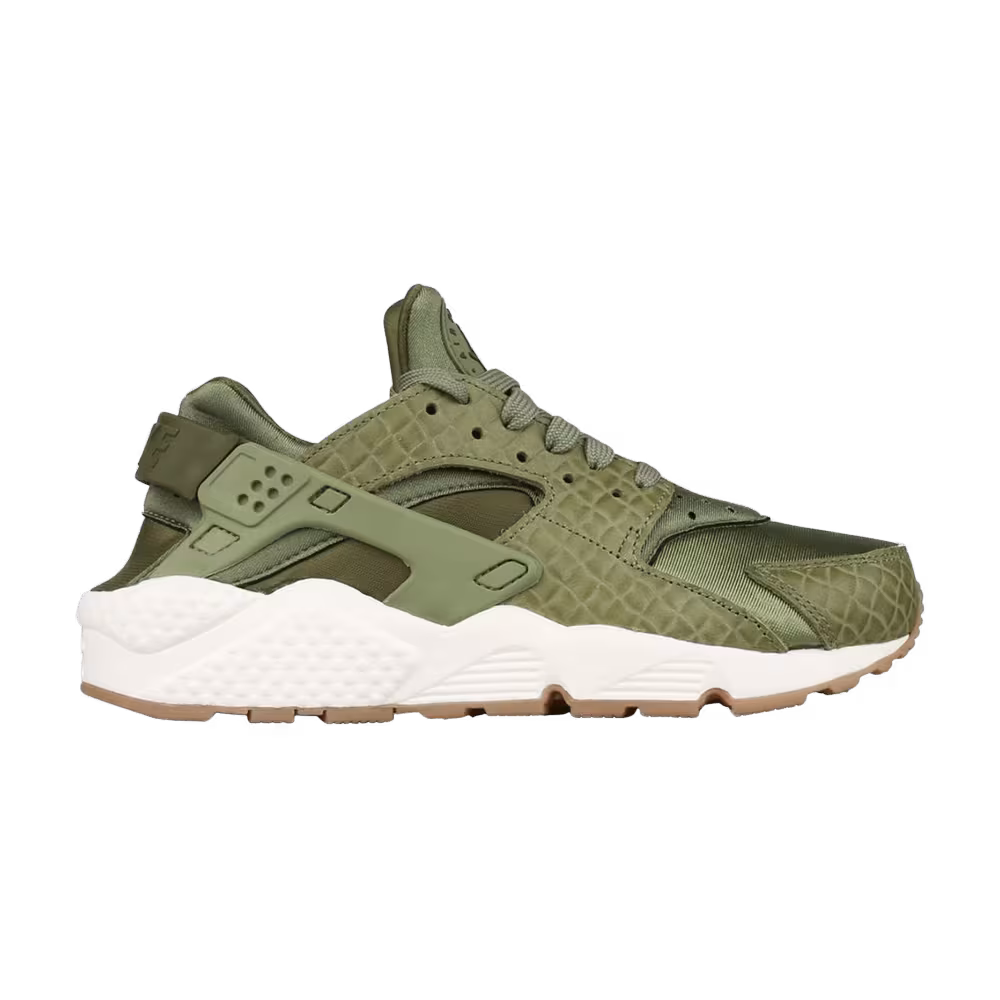 Nike Women's Air Huarache Run Premium Palm Green