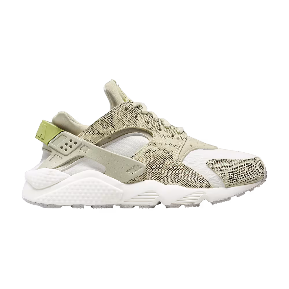 Nike Women's Air Huarache Green Snake