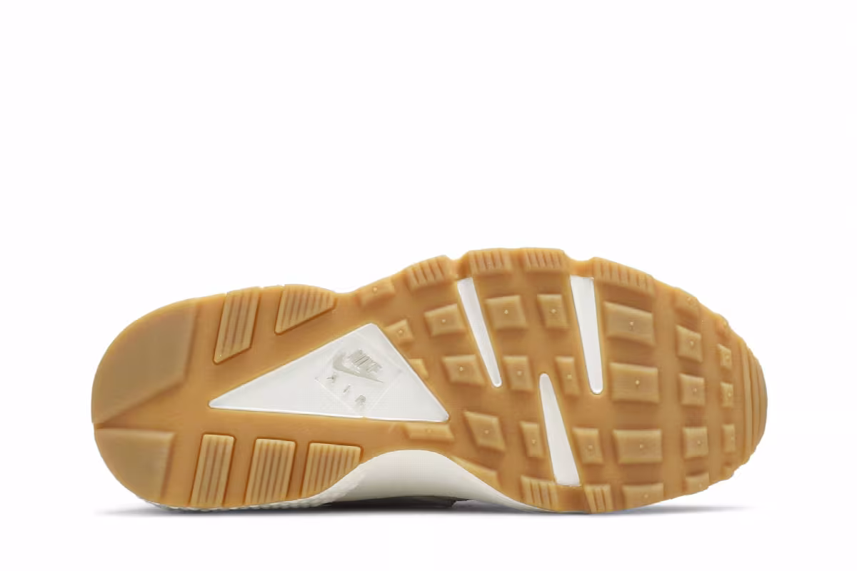 Nike Women's Air Huarache Run TXT Light Bone, view 5