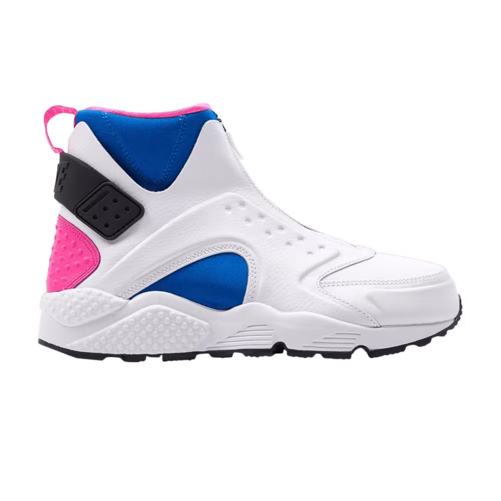 Nike Women's Air Huarache Run Mid White Soar Pink Pow