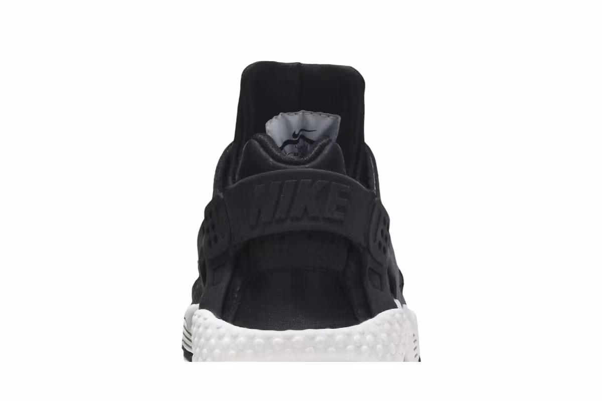 Nike Women's Air Huarache Run Premium Black, view 8