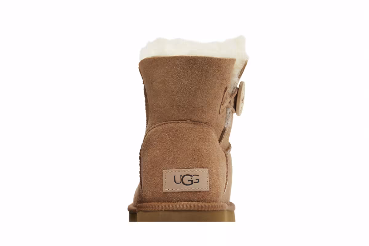 UGG Women's Mini Bailey Button 2 Boot Chestnut, view 8