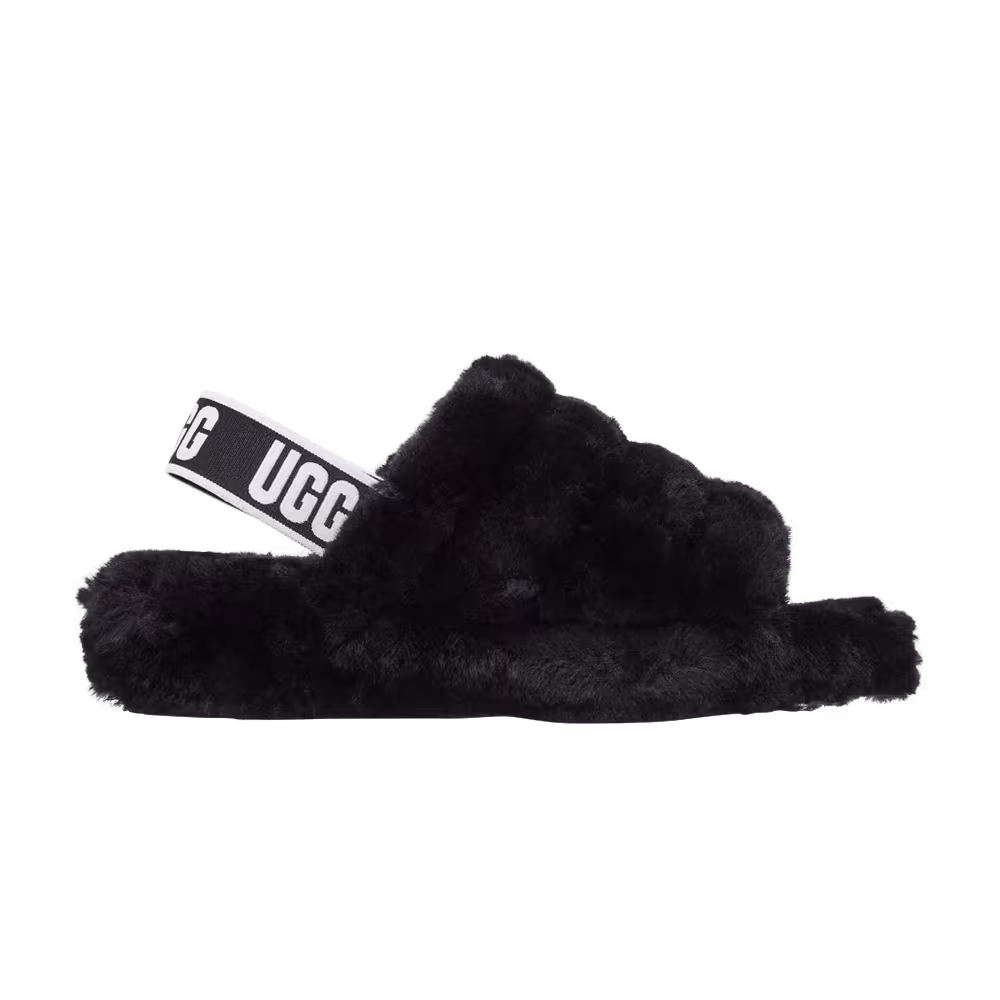 UGG Women's Fluff Yeah Slide Black