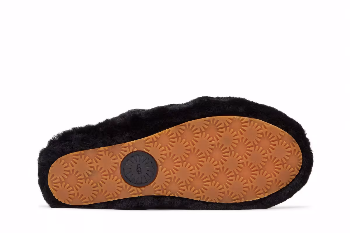 UGG Women's Fluff Yeah Slide Black, view 5
