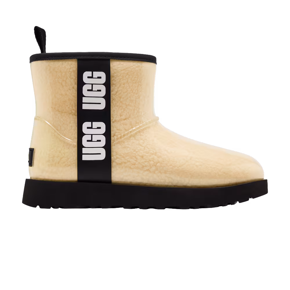 UGG Women's Classic Clear Mini Natural Black