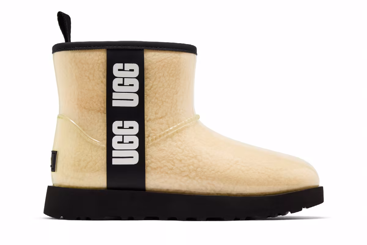 UGG Women's Classic Clear Mini Natural Black, view 2