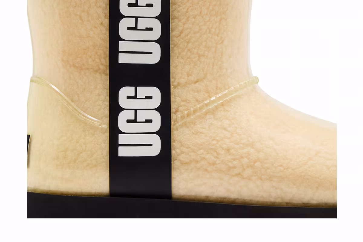 UGG Women's Classic Clear Mini Natural Black, view 3