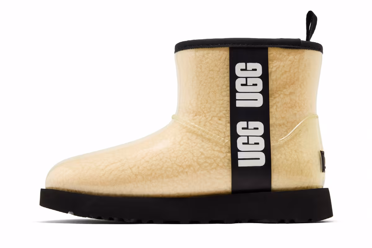 UGG Women's Classic Clear Mini Natural Black, view 4