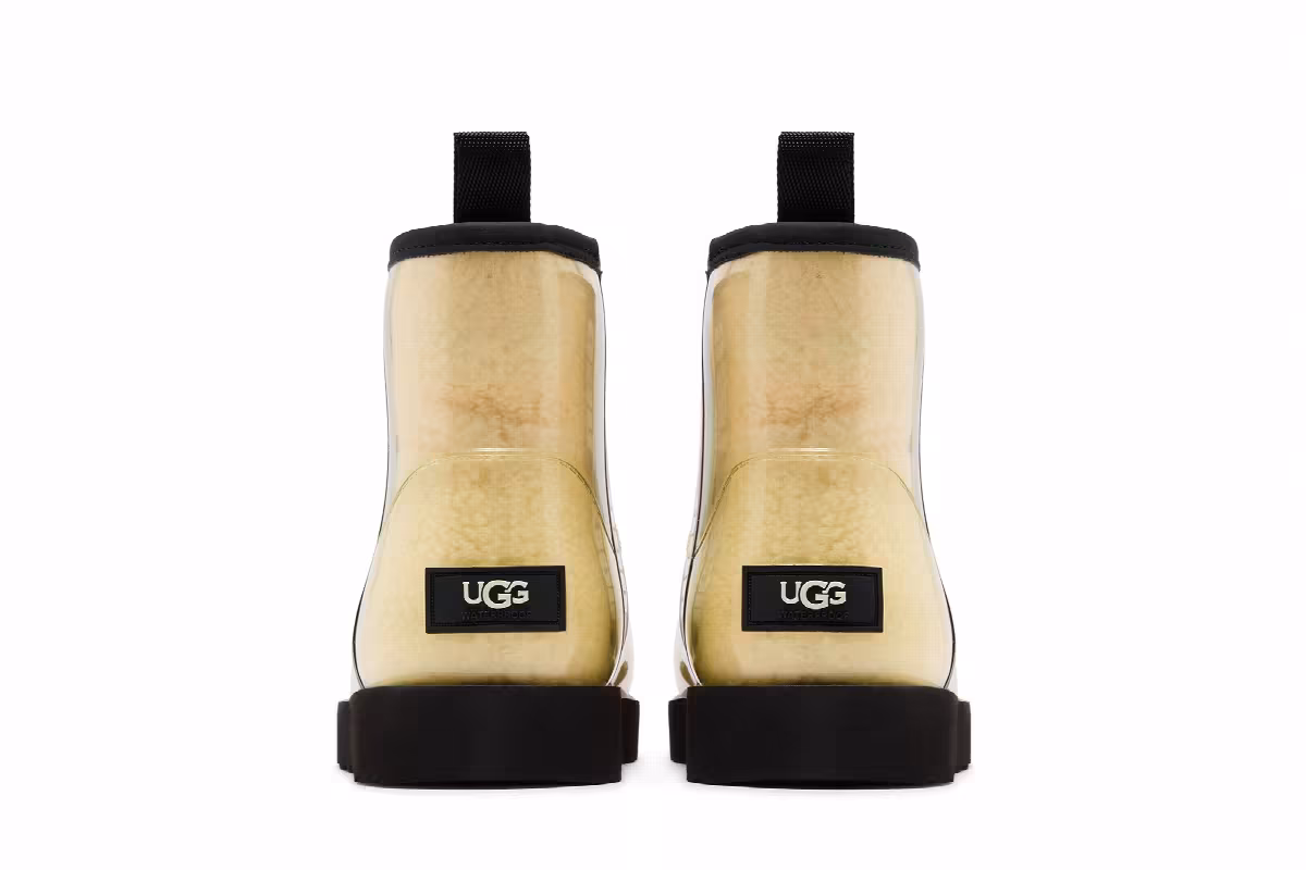 UGG Women's Classic Clear Mini Natural Black, view 7