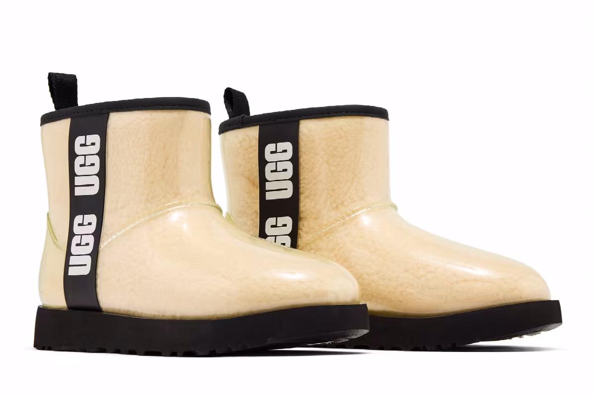 UGG Women's Classic Clear Mini Natural Black, view 9