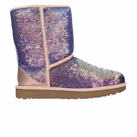 UGG Wmns Classic Short 'Cosmos Sequin - Quartz'