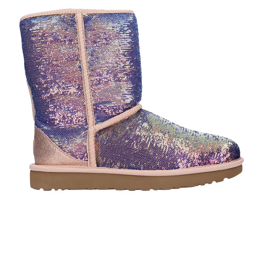 UGG Women's Classic Short Cosmos Sequin - Quartz