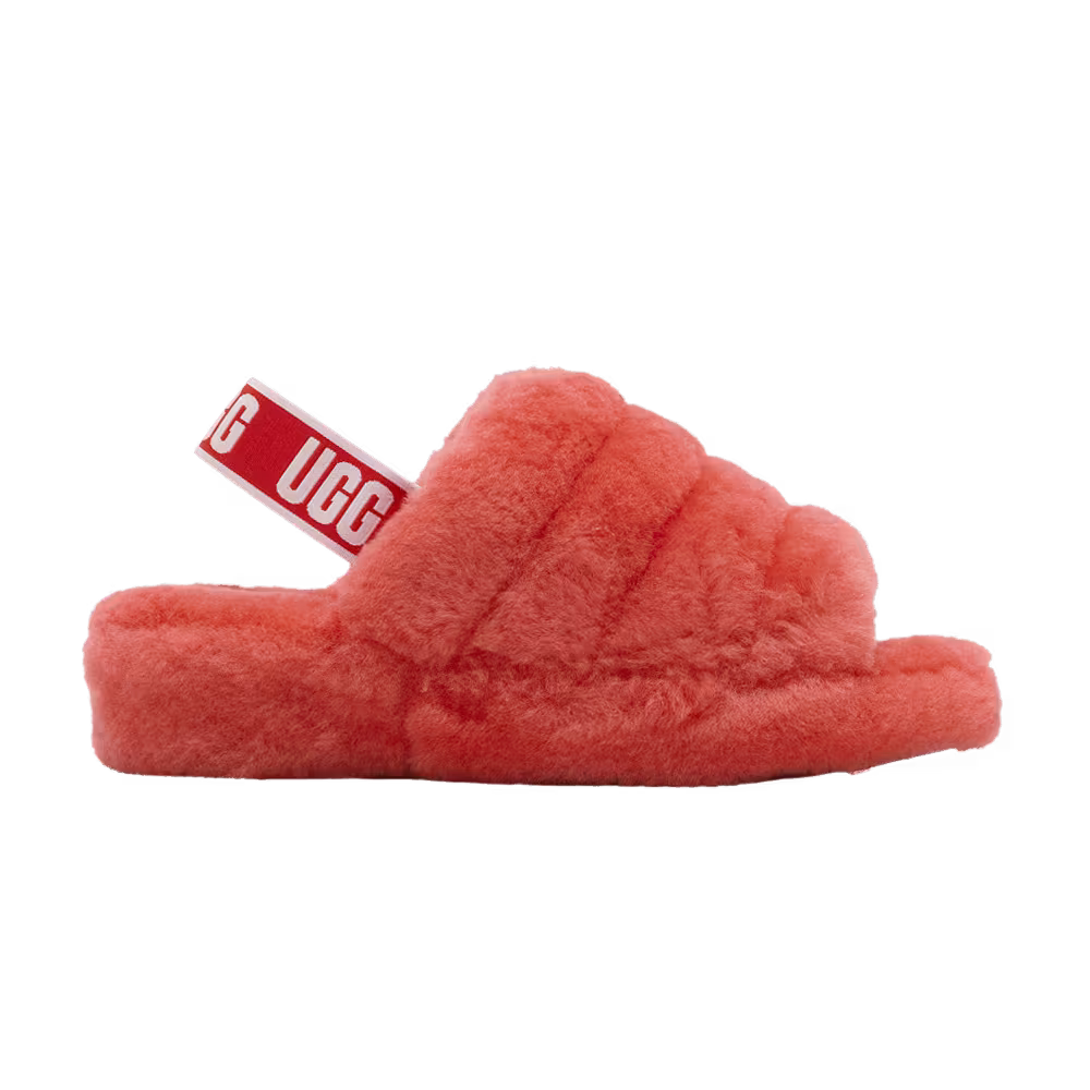 UGG Women's Fluff Yeah Slide Red Currant