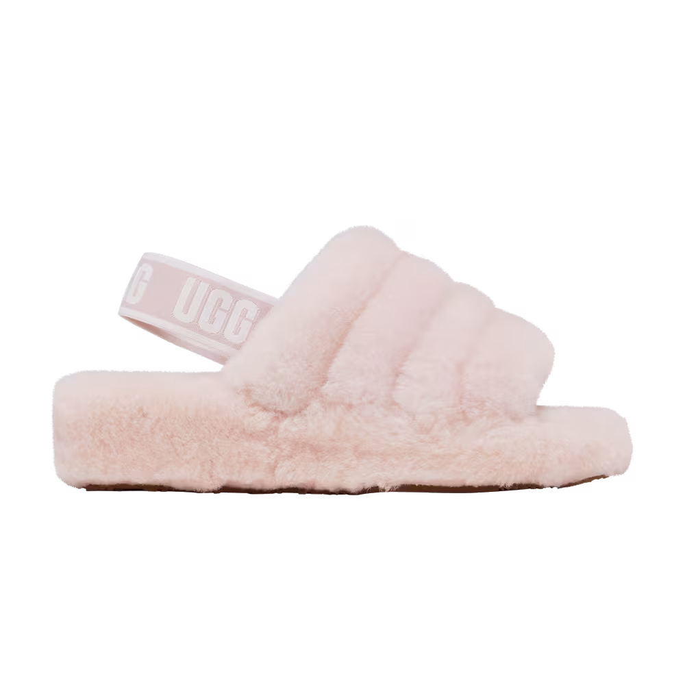UGG Women's Fluff Yeah Slide Seashell Pink