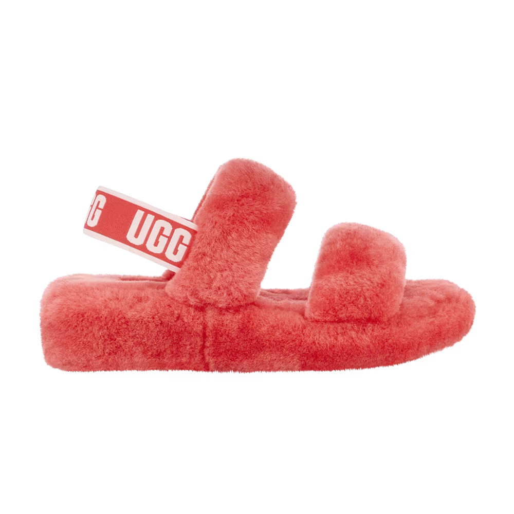UGG Women's Oh Yeah Slide Pop Coral