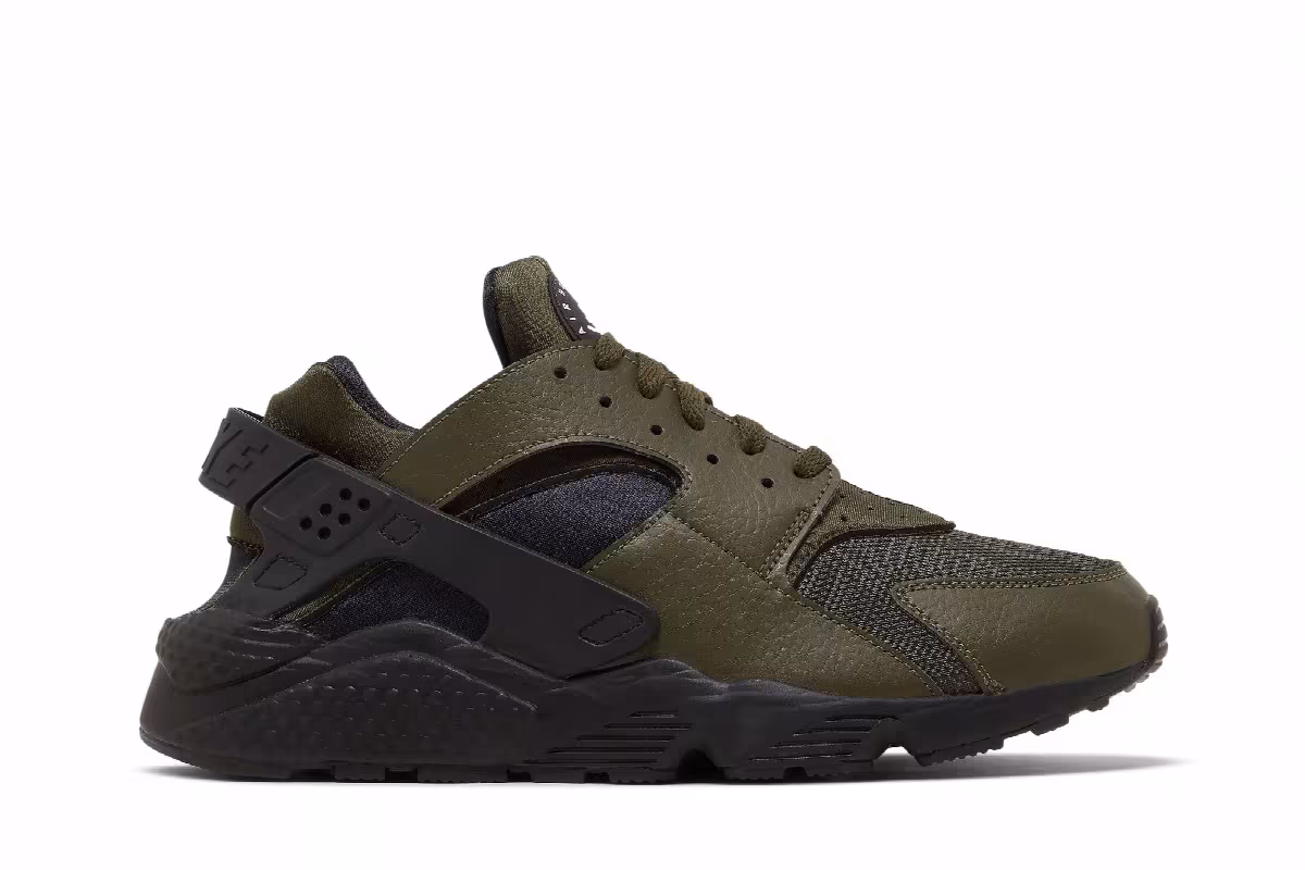 Nike Air Huarache Cargo Khaki Black, view 2