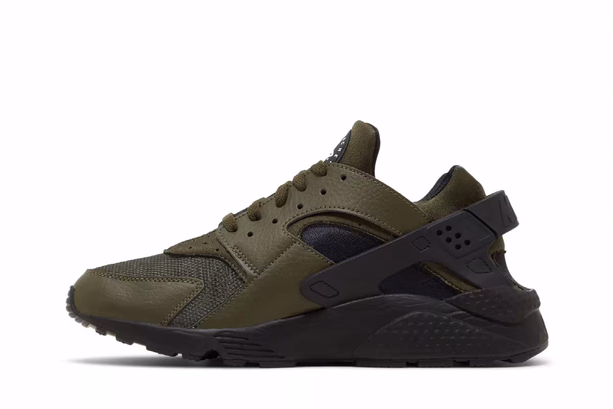 Nike Air Huarache Cargo Khaki Black, view 4
