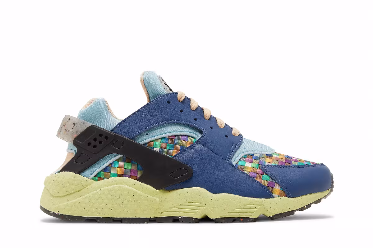 Nike Air Huarache Crater Premium Multi-Color Woven, view 2