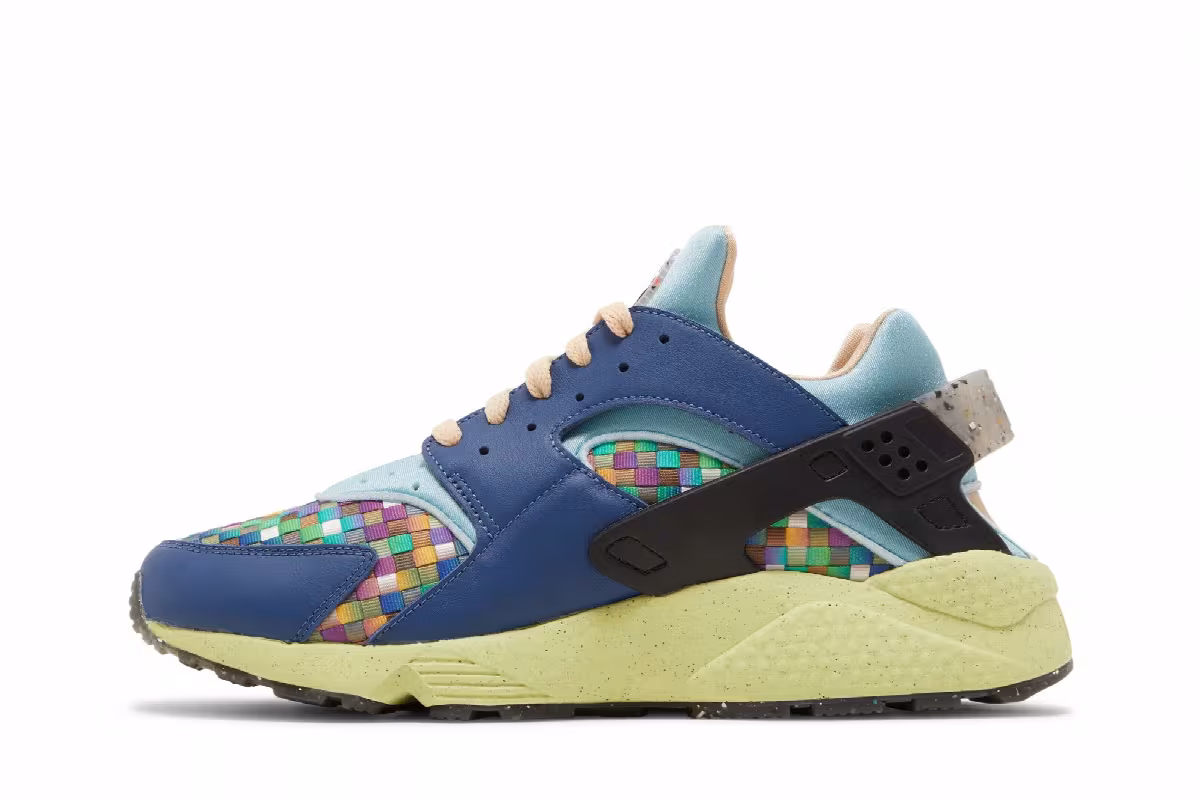 Nike Air Huarache Crater Premium Multi-Color Woven, view 4