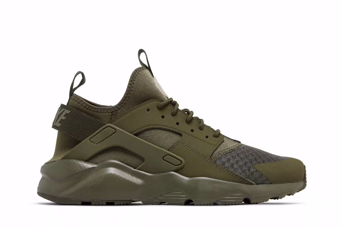 Nike Air Huarache Ultra Medium Olive, view 2