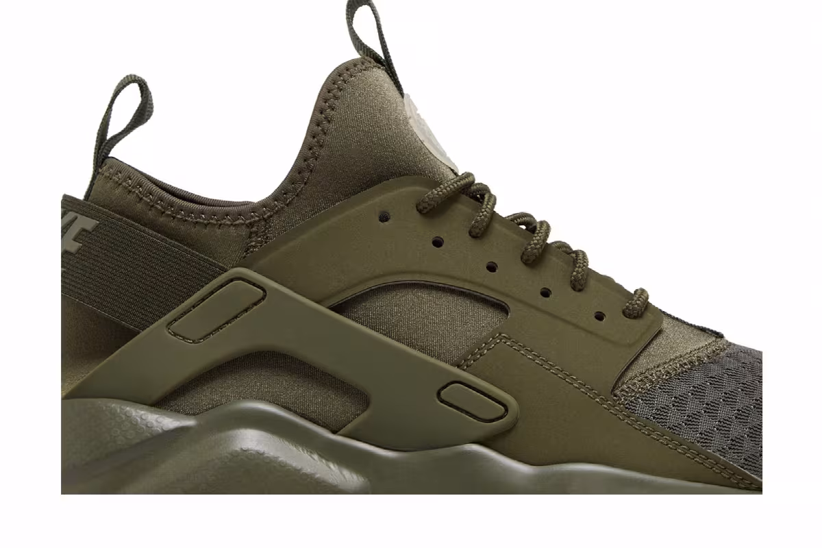 Nike Air Huarache Ultra Medium Olive, view 3