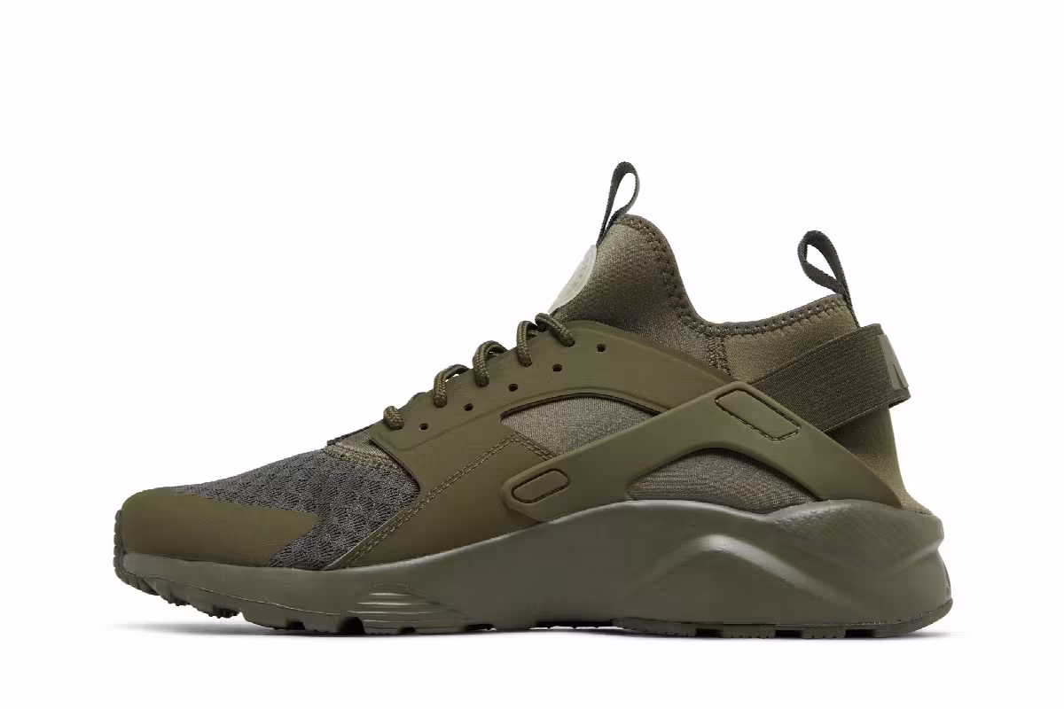 Nike Air Huarache Ultra Medium Olive, view 4