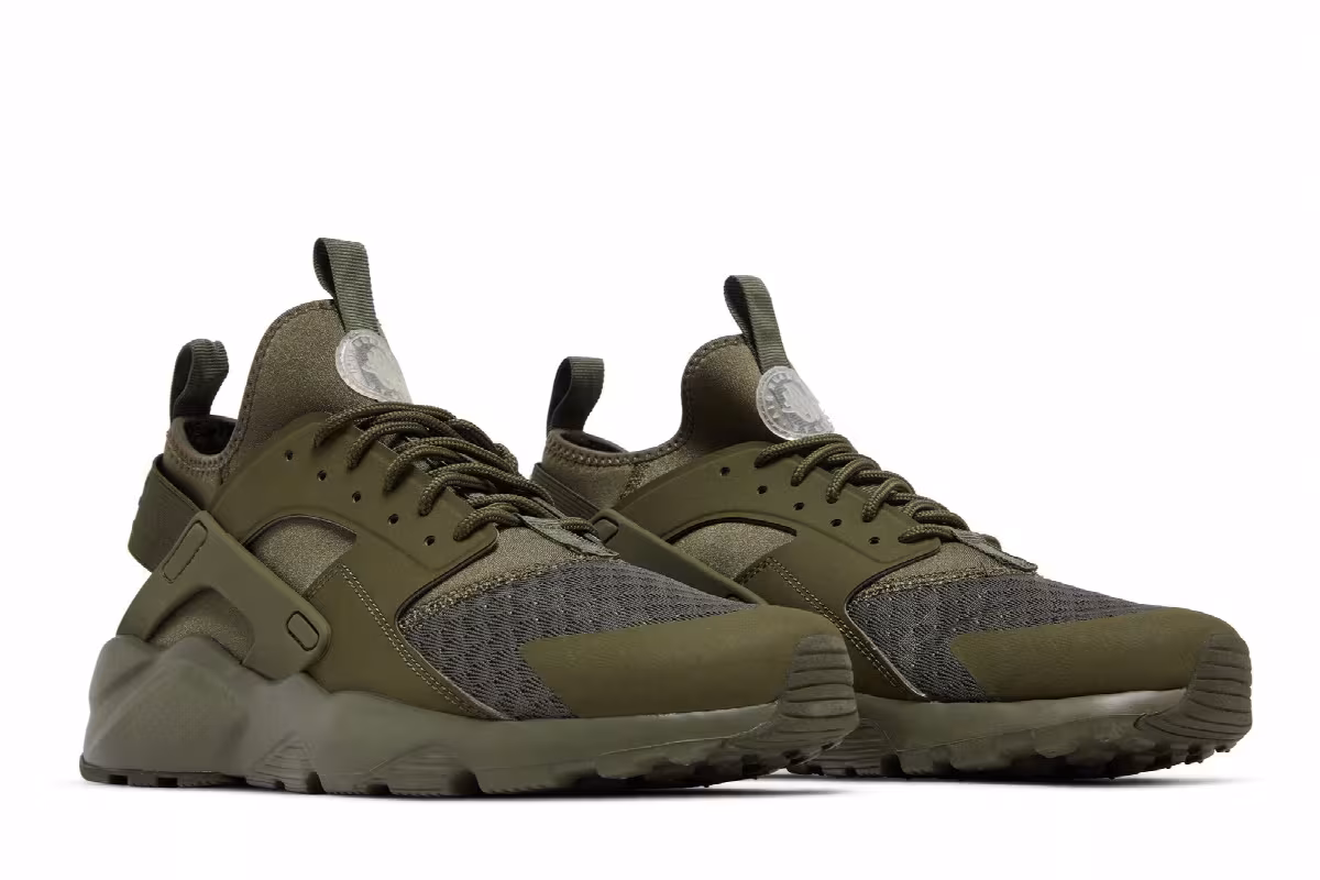 Nike Air Huarache Ultra Medium Olive, view 9