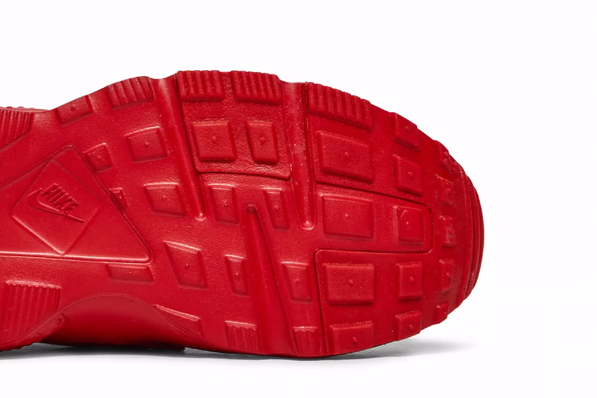 Nike Huarache Run PS University Red, view 6