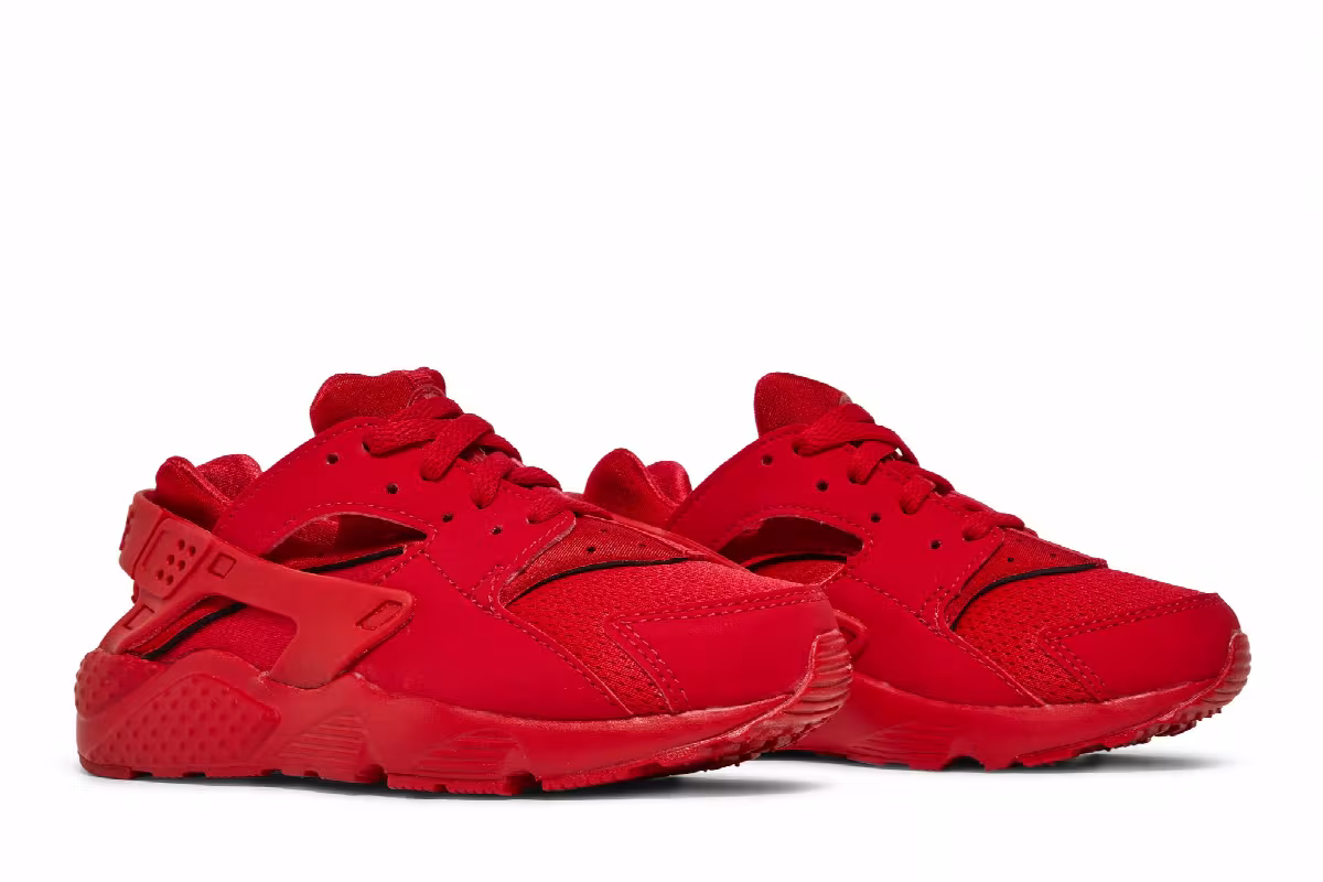 Nike Huarache Run PS University Red, view 9