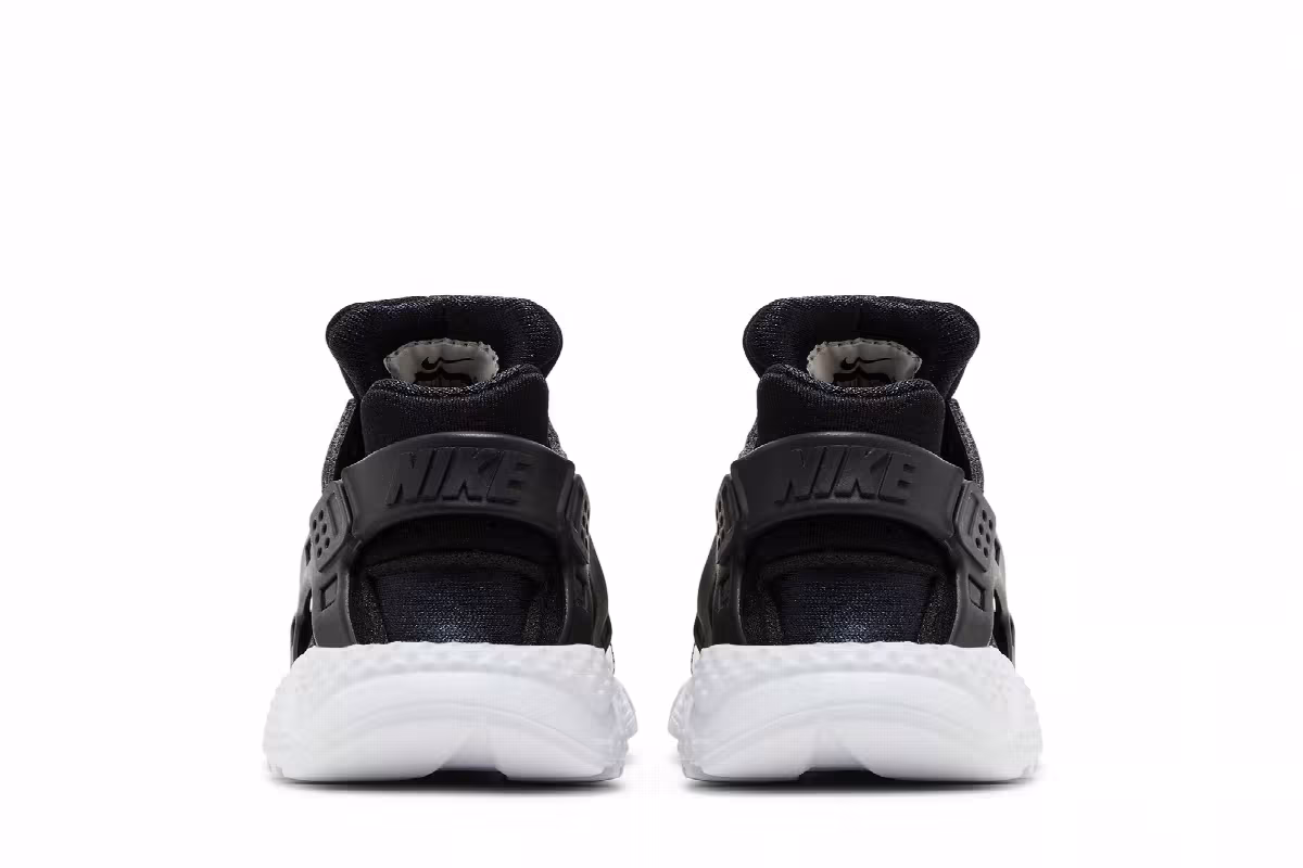 Nike Huarache Run SE TD Black Gold Glitter, view 7