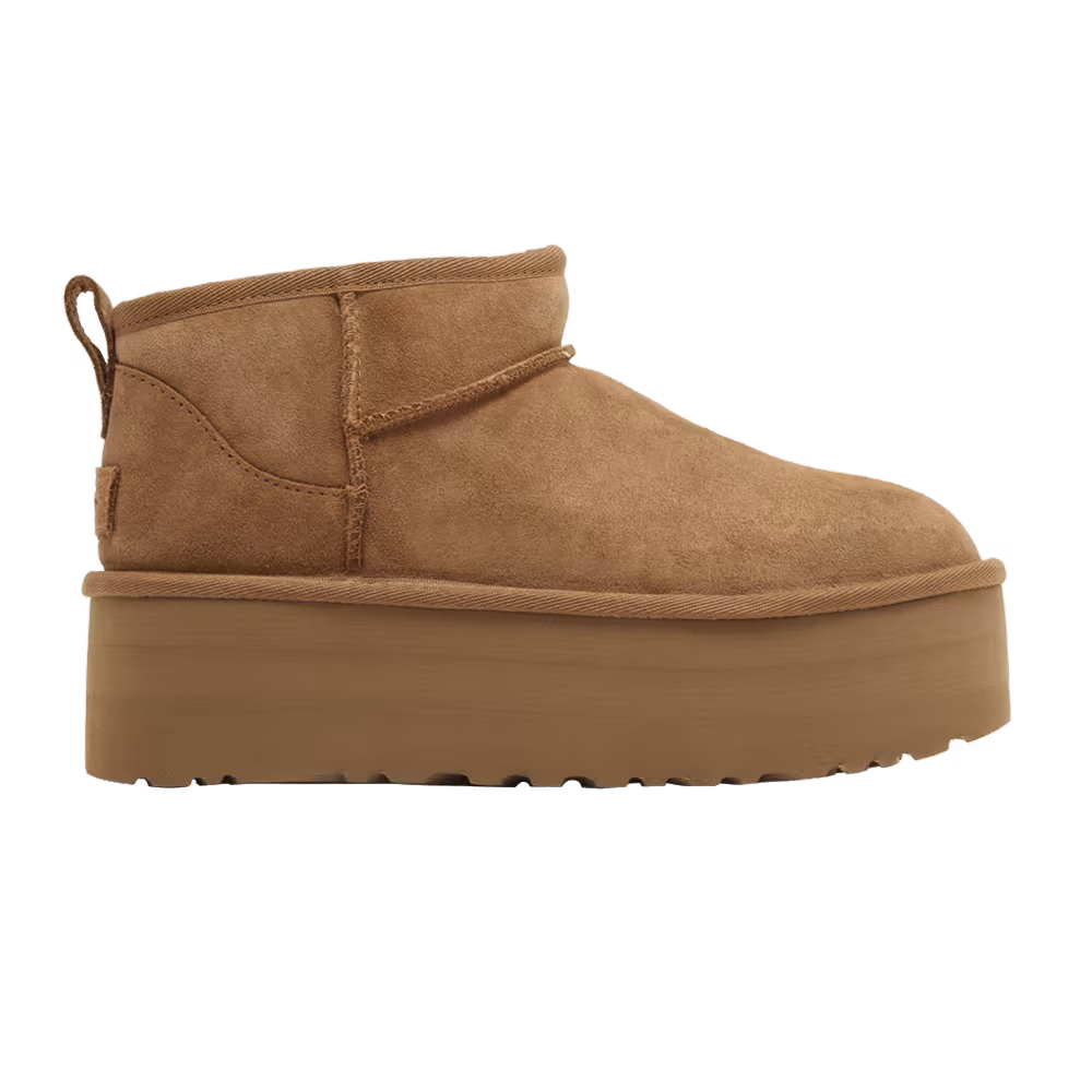 UGG Women's Classic Ultra Mini Platform Boot Chestnut