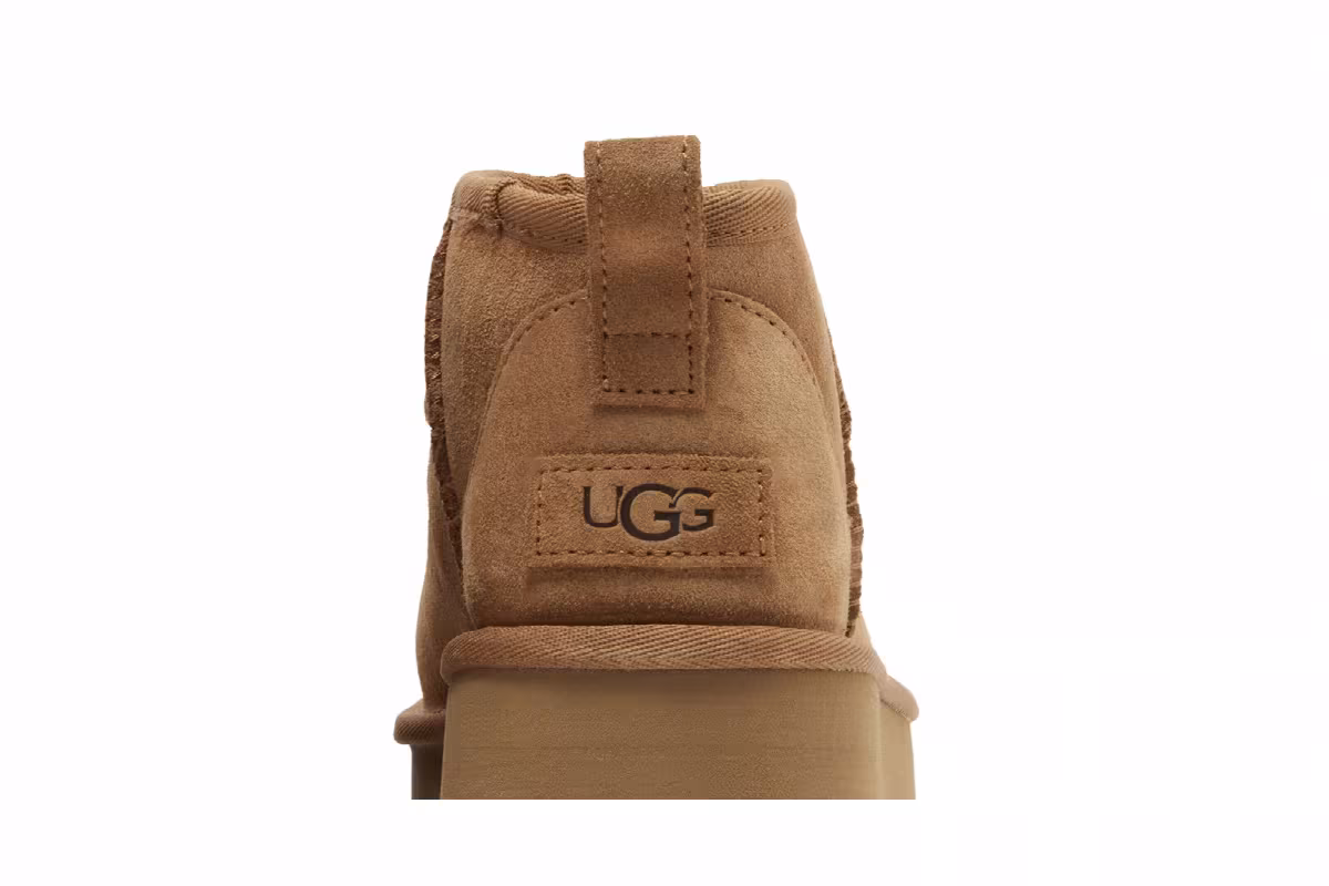 UGG Women's Classic Ultra Mini Platform Boot Chestnut, view 8