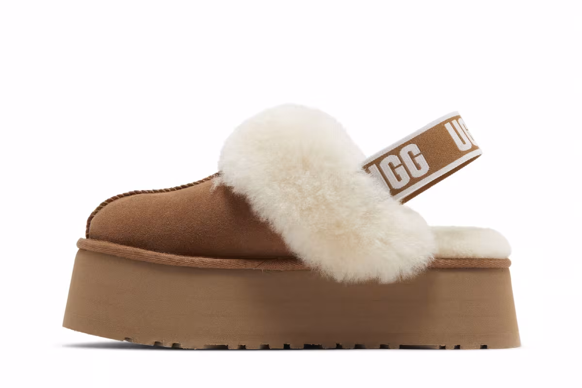 UGG Women's Funkette Slipper Chestnut, view 4