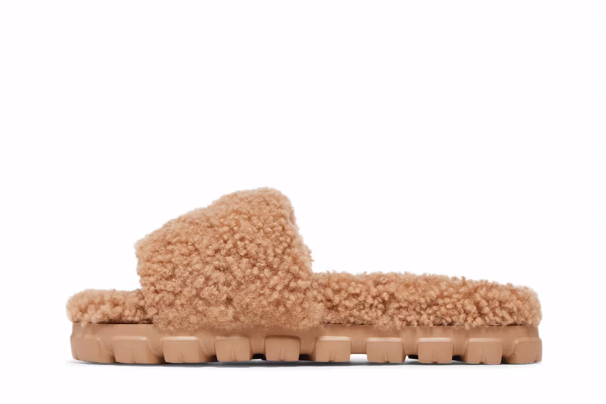 UGG Women's Cozetta Curly Slipper Chestnut, view 4