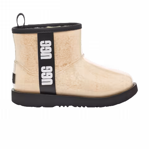 UGG Classic Clear Mini II Boot Kids 'Natural Black'