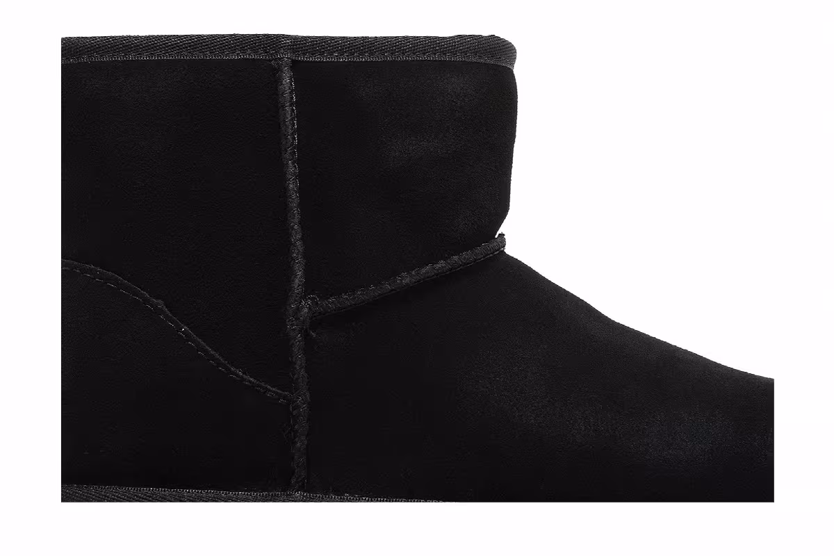 UGG Women's Classic Mini Platform Boot Black, view 3