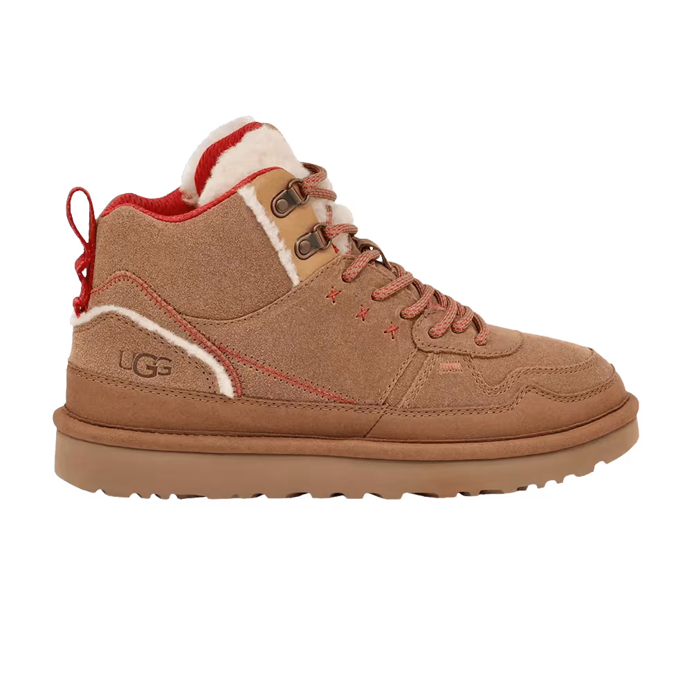 UGG Women's Highland Hi Heritage Chestnut Fiery Red Suede