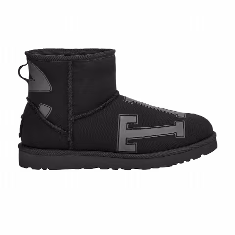 Telfar x UGG Fleece Mini Boot 'Black'
