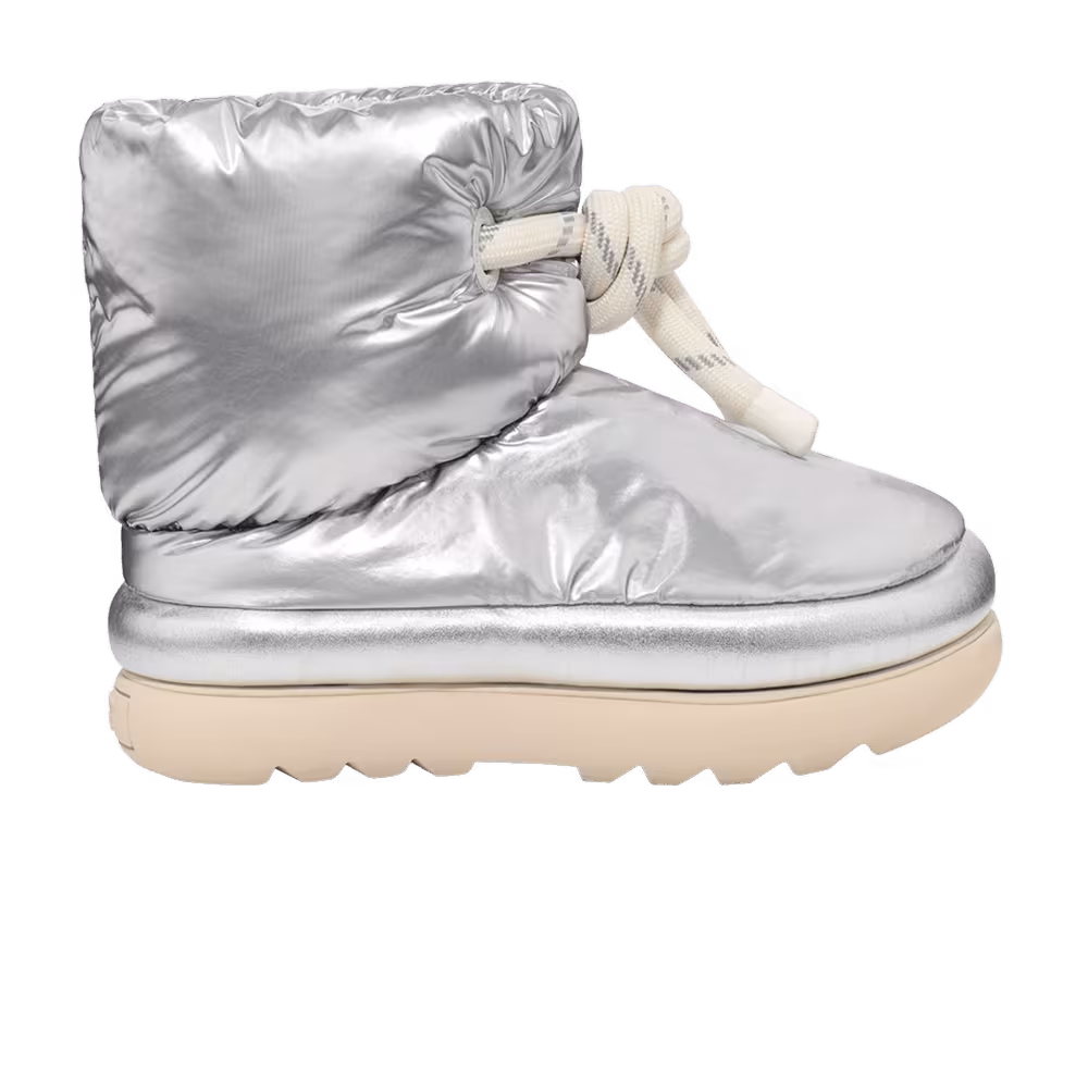UGG Women's Classic Maxi Short Metallic Silver