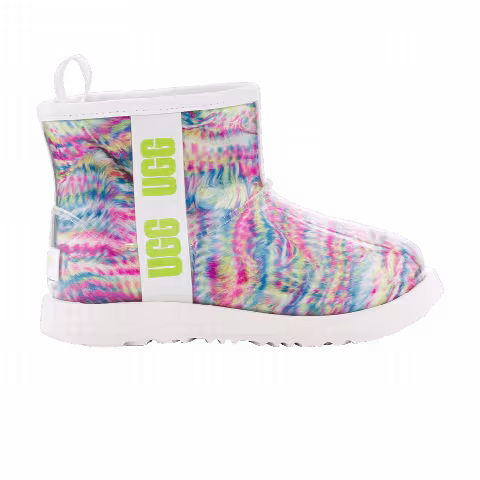 UGG Classic Clear Mini Pixelate Boot Kids 'Multi-Color'