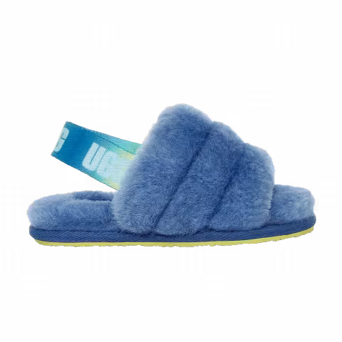 UGG Fluff Yeah Slide Toddler 'Mystic Blue Gradient'