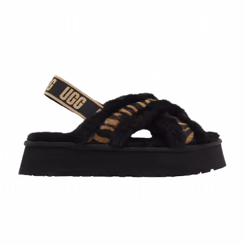 UGG Wmns Disco Cross Slide 'Tiger Print'