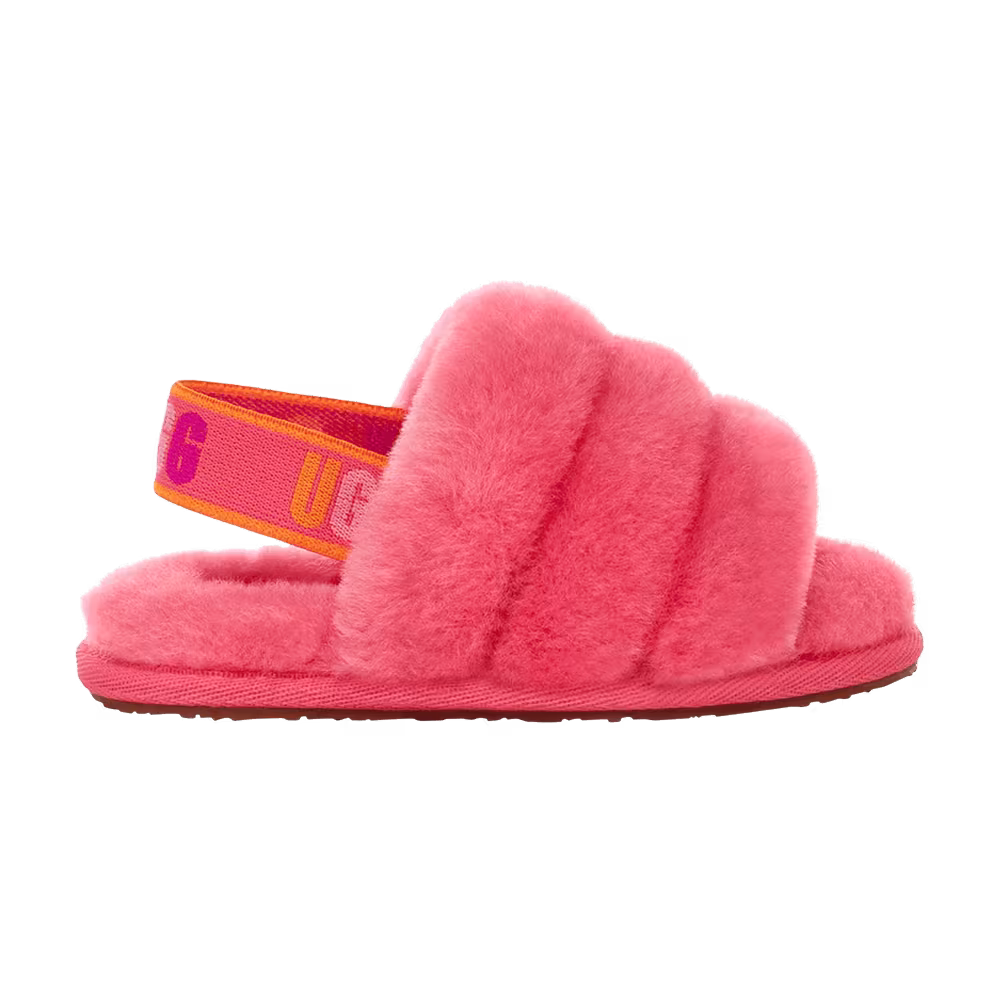 UGG Fluff Yeah Slide Toddler Strawberry Sorbet Multi