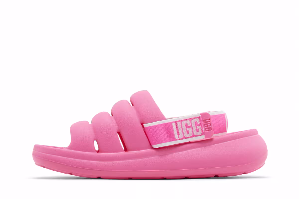 UGG Women's Sport Yeah Slide Taffy Pink, view 4