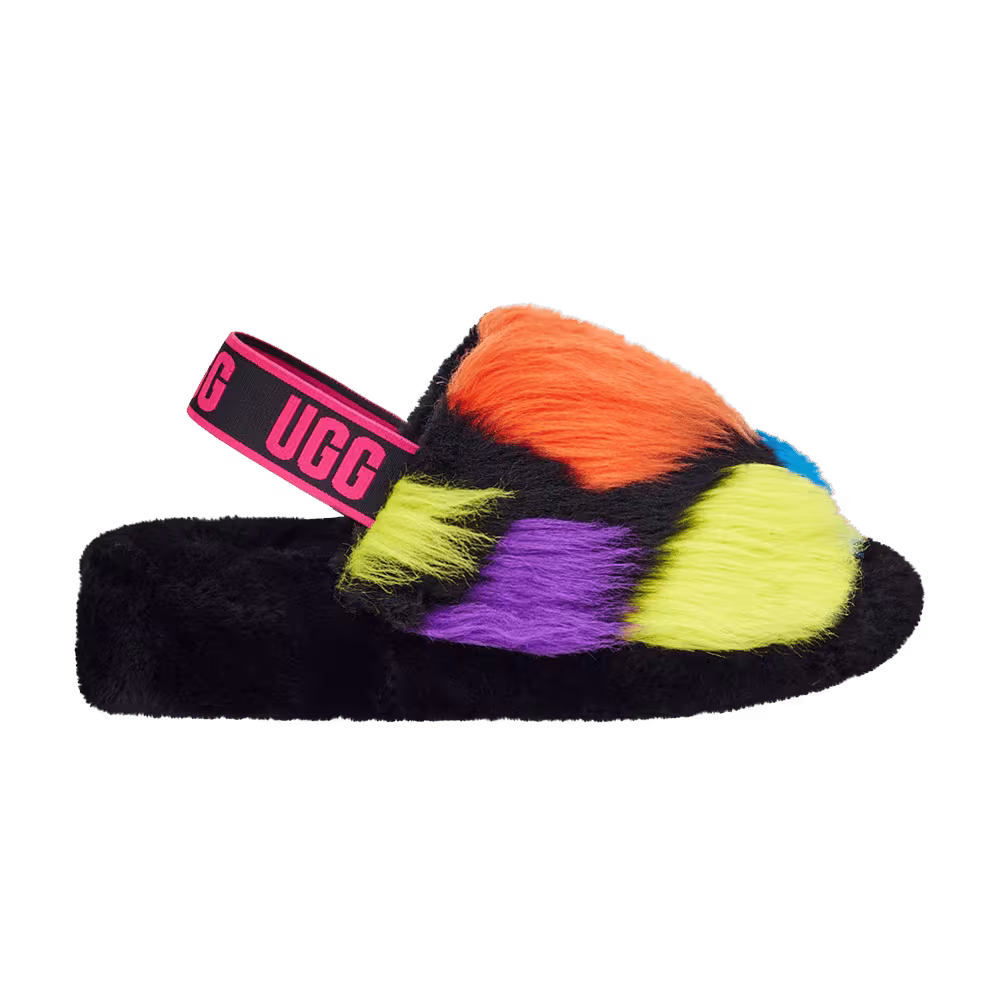 UGG Women's Fluff Yeah Slide Party Spots