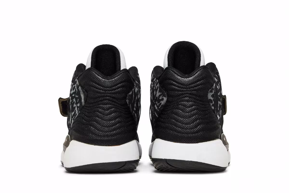Nike KD 14 TB Black White, view 7