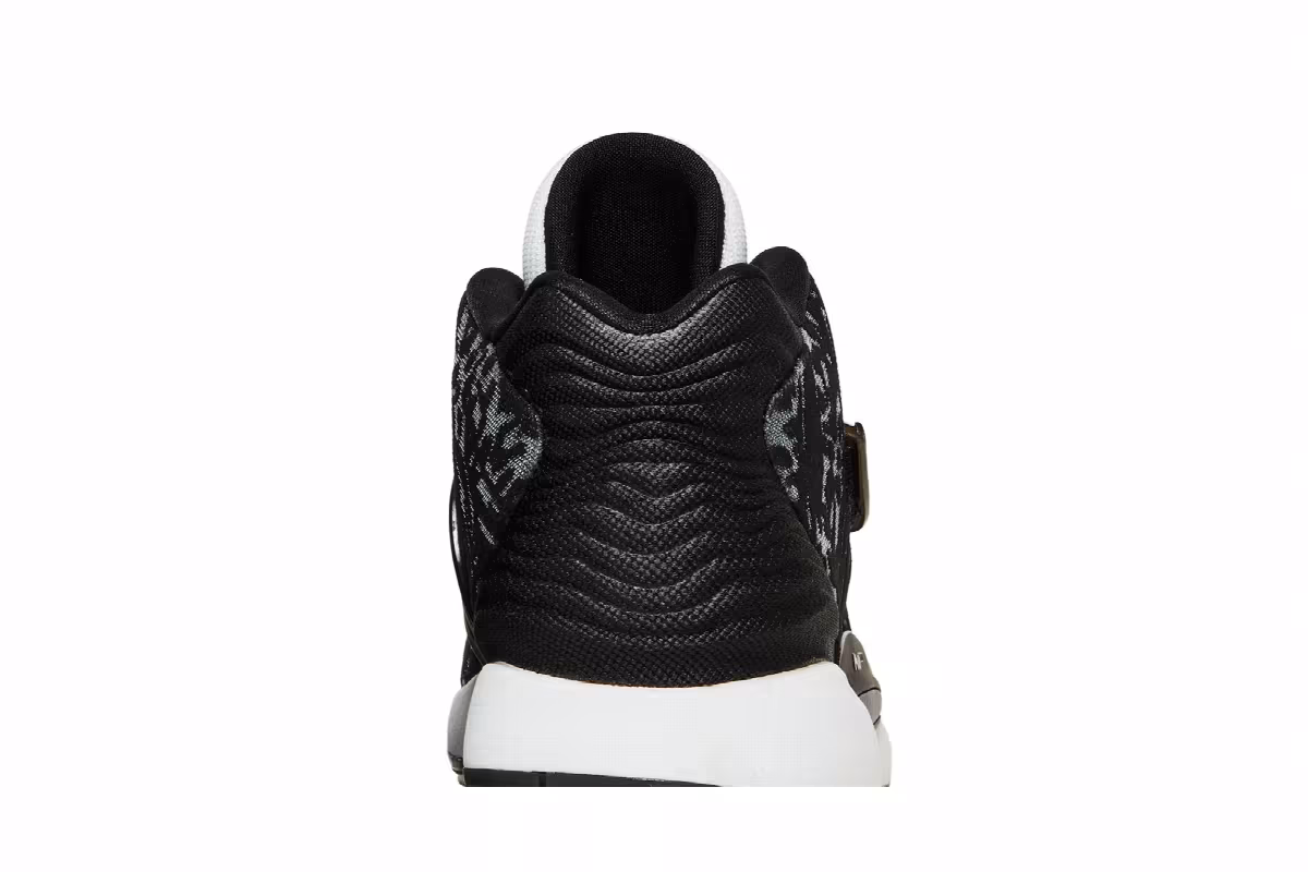 Nike KD 14 TB Black White, view 8
