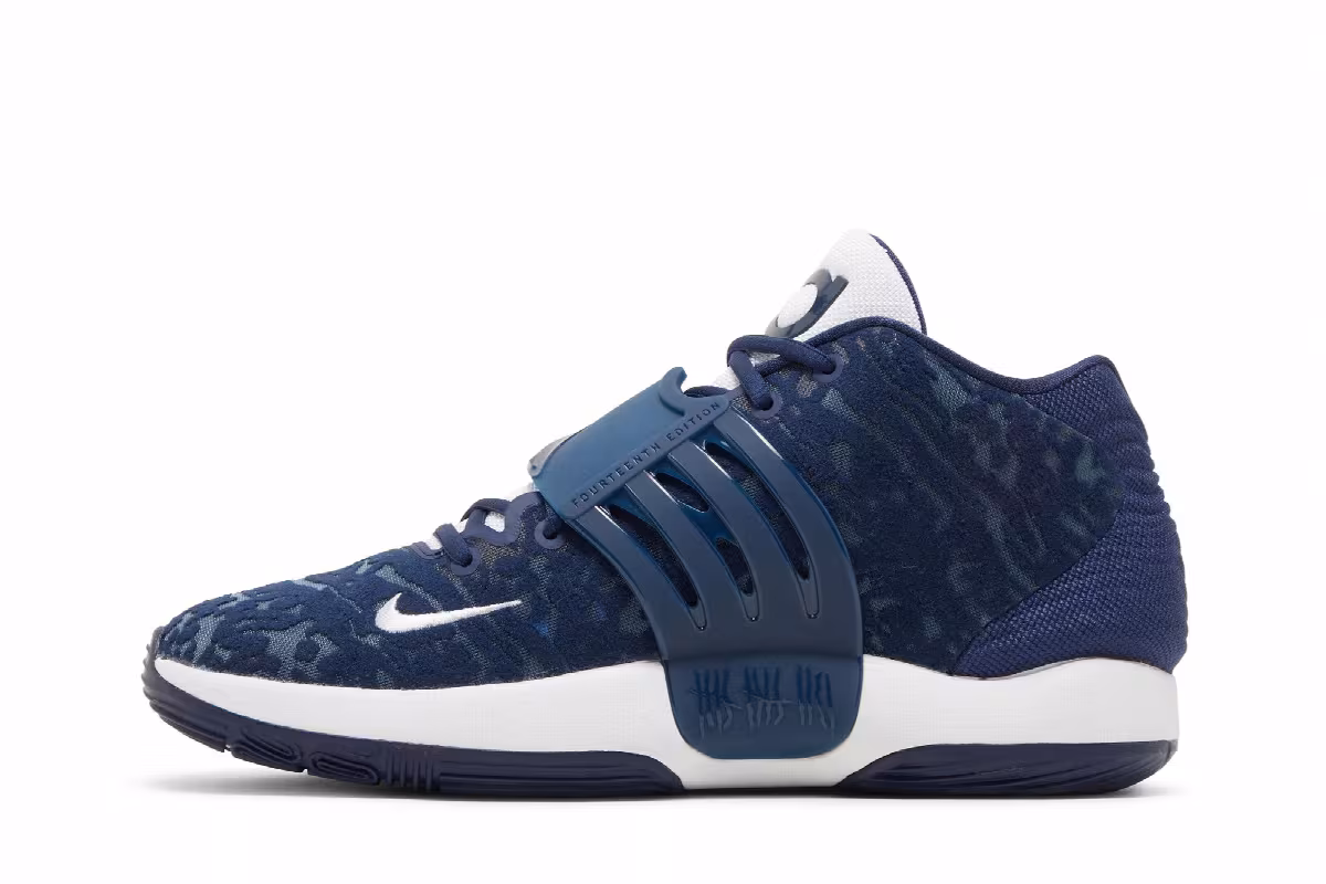 Nike KD 14 TB Midnight Navy, view 4