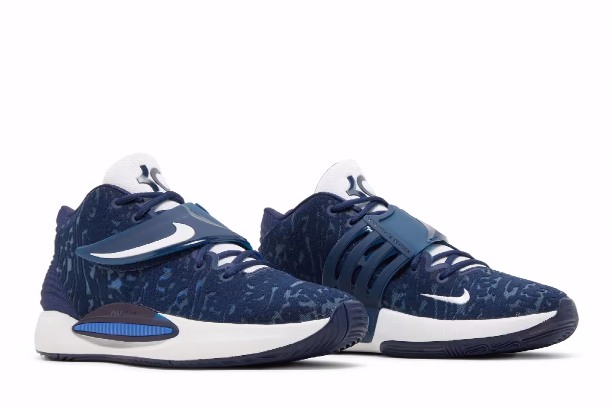 Nike KD 14 TB Midnight Navy, view 9