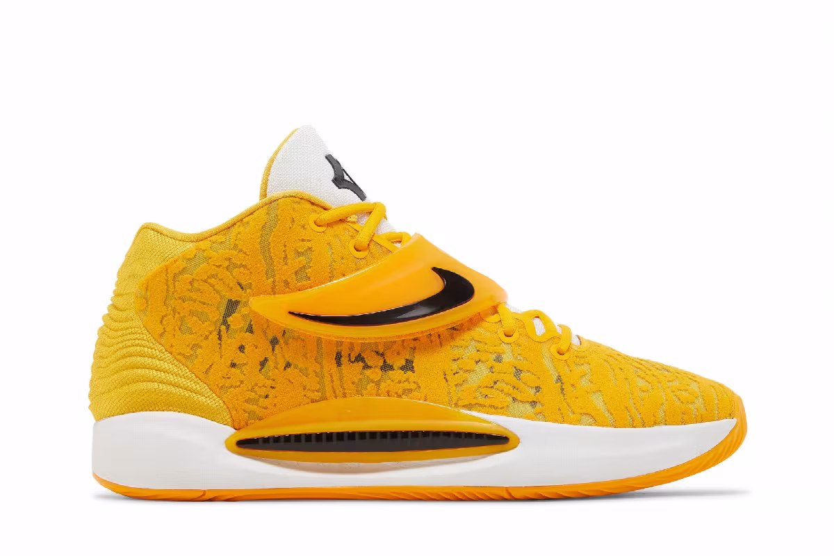 Nike KD 14 TB Yellow, view 2